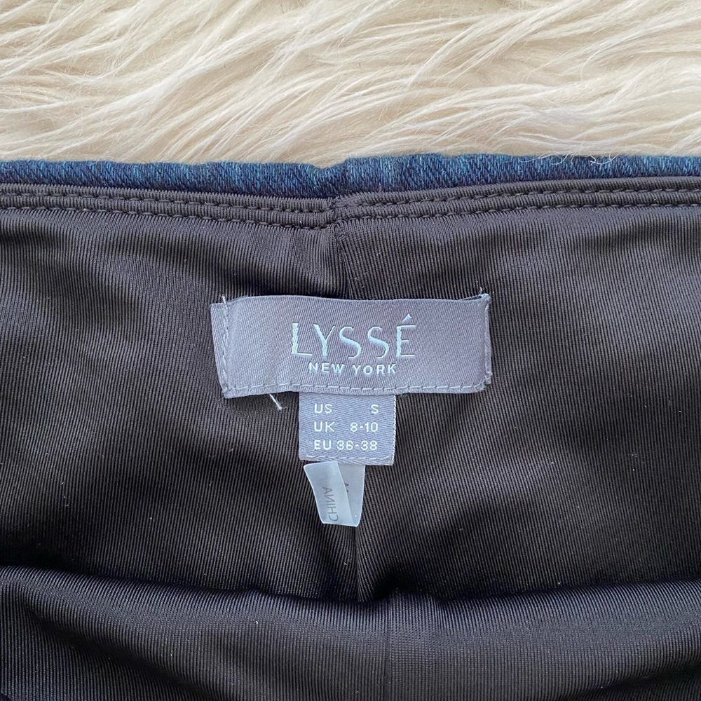 Lysse High Rise Pull On Fringe Tulip Hem Denim Jean Leggings - Picture 12 of 13